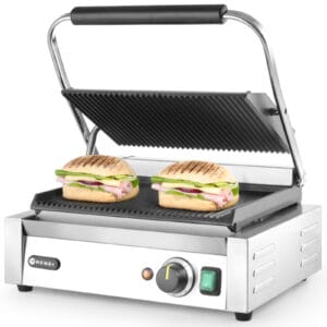 Kontakt grill kontaktowy PANINI ryflowany 2200W - Hendi 263655 12 Kontakt grill kontaktowy PANINI ryflowany 2200W - Hendi 263655 - obrazek 3