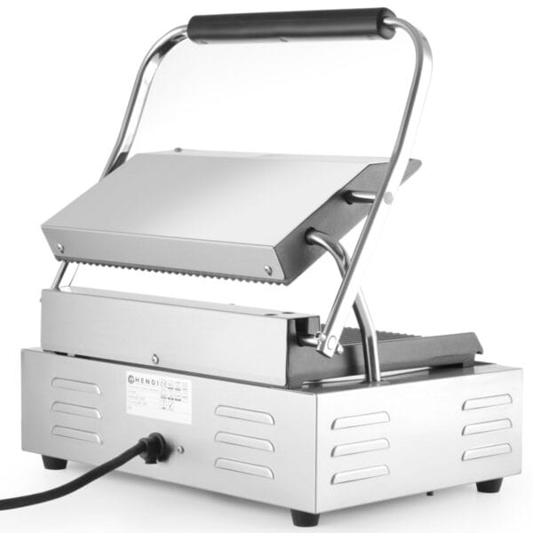 Kontakt grill kontaktowy PANINI ryflowany 2200W - Hendi 263655 5 263655 6