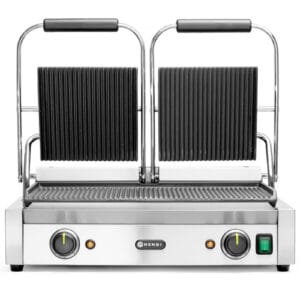 Kontakt grill kontaktowy ryflowany podwójny 3600W - Hendi 263709 8 Kontakt grill kontaktowy ryflowany podwójny 3600W - Hendi 263709 - obrazek 3