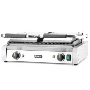 Kontakt grill kontaktowy ryflowany podwójny 3600W - Hendi 263709 7 Kontakt grill kontaktowy ryflowany podwójny 3600W - Hendi 263709 - obrazek 2
