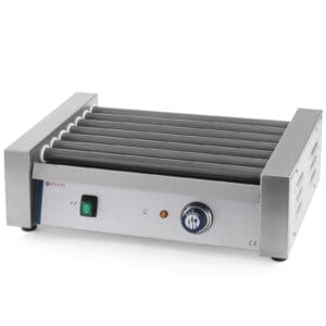 Roller grill podgrzewacz rolkowy do parówek 7 rolek 740W - Hendi 268506 2 Roller grill podgrzewacz rolkowy do parówek 7 rolek 740W - Hendi 268506 - obrazek 1