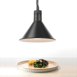 Lampa do podgrzewania potraw - wisząca stożkowa czarna śr. 275mm 250 W - Hendi 273845 3 Lampa do podgrzewania potraw - wisząca stożkowa czarna śr. 275mm 250 W - Hendi 273845 - obrazek 2