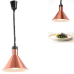 273876 hendi dystrybutor lampa do podgrzewania potraw wiszaca stozkowa miedziana 250w zielona gora