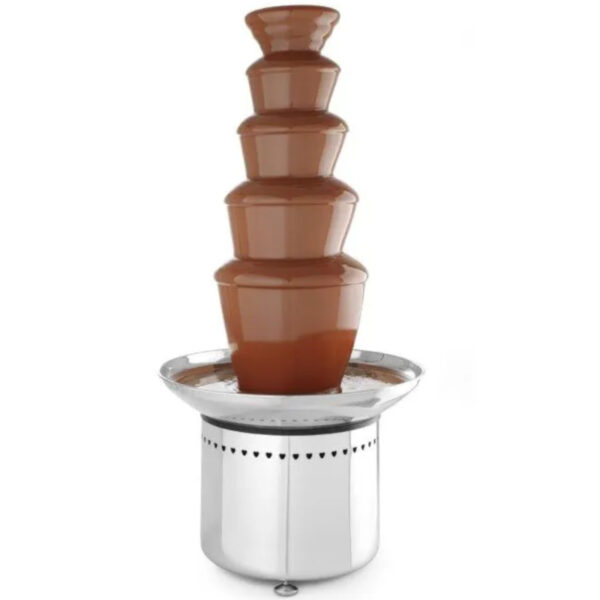 Fontanna do czekolady fondue 5 poziomów stalowa 265 W - Hendi 274156 2 274156 2