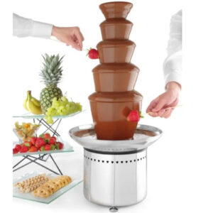 Fontanna do czekolady fondue 5 poziomów stalowa 265 W - Hendi 274156 10 Fontanna do czekolady fondue 5 poziomów stalowa 265 W - Hendi 274156 - obrazek 4