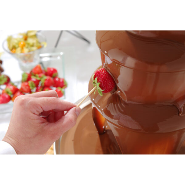 Fontanna do czekolady fondue 5 poziomów stalowa 265 W - Hendi 274156 5 274156 5