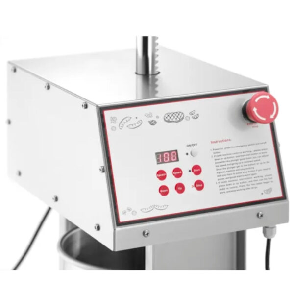 Nadziewarka elektryczna do kiełbasy pionowa 15 l 230 V 90 W - Hendi 282083 3 282083 3