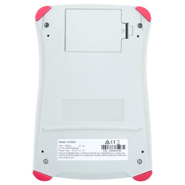 Waga techniczna kontrolna edukacyjna precyzyjna na baterie COMPASS CX 1200g / 0.1g - OHAUS CX1201 5 30428210 4