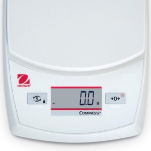 Waga techniczna laboratoryjna dokładna podręczna COMPASS CR 620g / 0.1g - OHAUS CR621 11 Waga techniczna laboratoryjna dokładna podręczna COMPASS CR 620g / 0.1g - OHAUS CR621 - obrazek 4