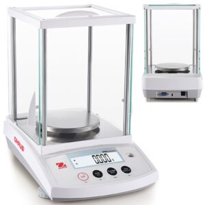 Waga laboratoryjna analityczna z legalizacją M precyzyjna LCD PR 120g / 0.1mg - OHAUS PR124M 9 Waga laboratoryjna analityczna z legalizacją M precyzyjna LCD PR 120g / 0.1mg - OHAUS PR124M - obrazek 1
