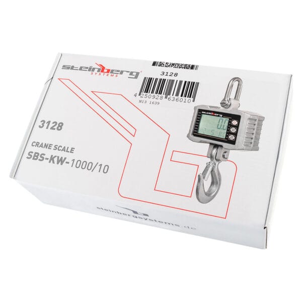 Waga hakowa podwieszana do 1000kg / 0,5kg LCD 7 3128 7