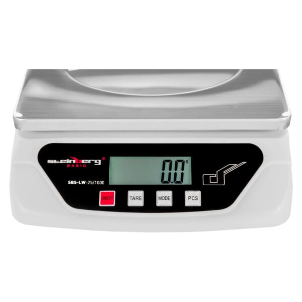 Waga pocztowa do paczek i listów SBS-LW-25/1000 do 25kg / 1g 3 3138 3