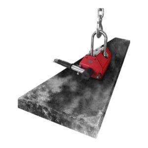 Ręczny podnośnik chwytak magnetyczny do blach i profili do 600kg - obrazek 5
