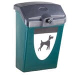 3822 kosz uliczny na psie odchody fido 25l