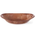 425503 miska drewniana kuchenna owalna 200x140mm hendi 425503 hurtownia sklep cena tanio