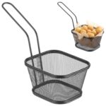 425695 koszyk do serwowania smazonych przekasek frytek z uchwytem czarny 130x115x80 mm hendi 425695 ean 8711369425695 hurtownia zielona gora