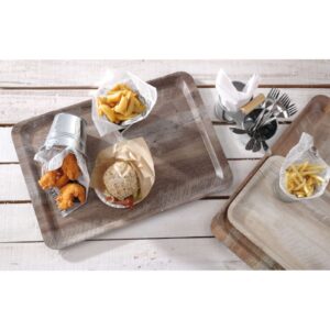 Pojemnik podwójny na sztućce 2 wiaderka stalowe 250x155mm 3 Pojemnik podwójny na sztućce 2 wiaderka stalowe 250x155mm - obrazek 2