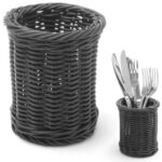 426210 koszyk na sztucce widelce noze lyzki okragly czarny sr 100x120 mm hendi 426210 ean 8711369426210 hurtownia zielona gora