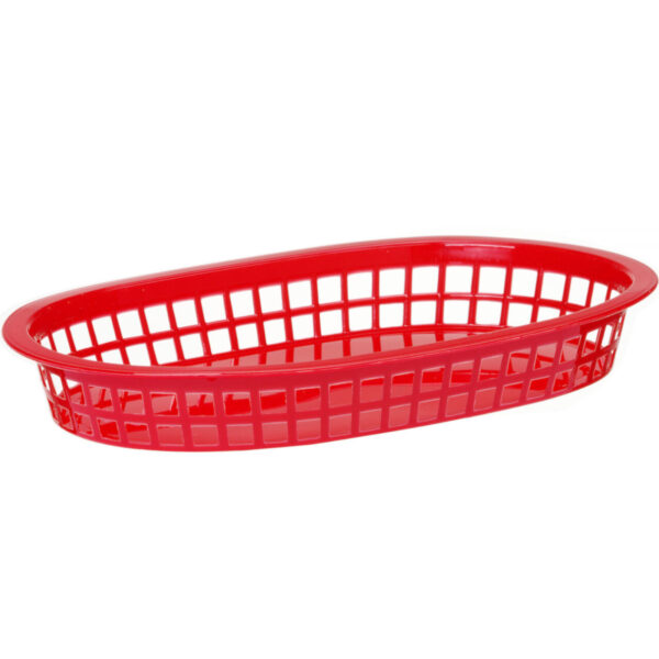 Koszyk do pieczywa owalny czerwony 6 szt. - Hendi 426319 4 426319 4