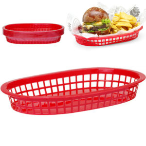 Koszyk do pieczywa owalny czerwony 6 szt. - Hendi 426319 7 Koszyk do pieczywa owalny czerwony 6 szt. - Hendi 426319 - obrazek 1