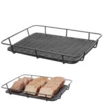 426555 kosz tacka na pieczywo z rama ze stali nierdzewnej czarny 400x300x50 mm hendi 426555 ean 8711369426555 hurtownia zielona gora