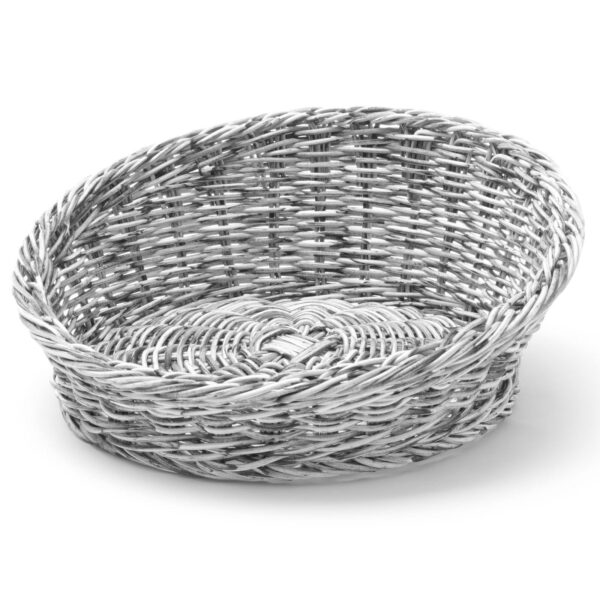 Kosz ekspozycyjny na pieczywo owoce skośny okrągły śr. 310 mm szary - Hendi 426562 1 426562 1