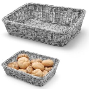 Kosz ekspozycyjny na pieczywo chleb skośny prostokątny szary 400x300x120 mm - Hendi 426661 4 Kosz ekspozycyjny na pieczywo chleb skośny prostokątny szary 400x300x120 mm - Hendi 426661 - obrazek 1