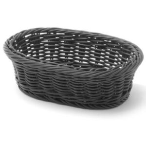 Koszyk na pieczywo owalny polipropylenowy czarny 190x120x60 mm - Hendi 426777 5 Koszyk na pieczywo owalny polipropylenowy czarny 190x120x60 mm - Hendi 426777 - obrazek 2