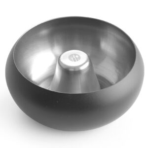 Popielniczka ze zdejmowanym rantem stal nierdzewna czarna śr. 105 mm - Hendi 440230 4 Popielniczka ze zdejmowanym rantem stal nierdzewna czarna śr. 105 mm - Hendi 440230 - obrazek 2