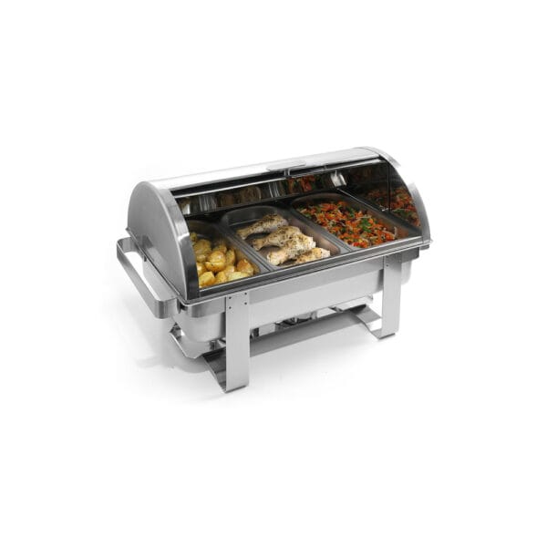 Podgrzewacz do potraw HoReCa na pastę GN 1/1 Rolltop - Hendi 470206 4 470206 7