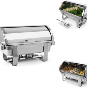 Podgrzewacz do potraw HoReCa na pastę GN 1/1 Rolltop - Hendi 470206 6 Podgrzewacz do potraw HoReCa na pastę GN 1/1 Rolltop - Hendi 470206 - obrazek 1