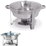 470619 podgrzewacz do potraw na paste okragly stalowy sr 345mm 3 5l hendi hurtownia sklep cena tanio
