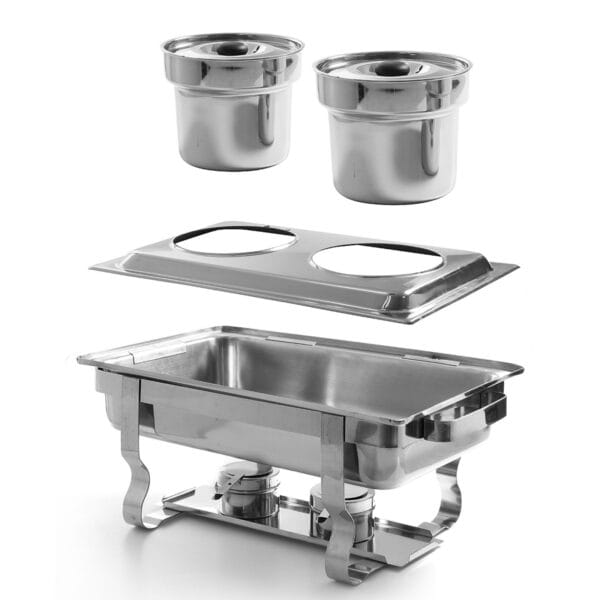 Wkład z pokrywką na zupę do adaptera 470930 do podgrzewacza 4.2 l - Hendi 470909 1 470909 2