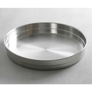 Taca kelnerska głęboka z rantem stalowa okrągła śr. 31.5cm 3 Taca kelnerska głęboka z rantem stalowa okrągła śr. 31.5cm - obrazek 2
