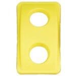 4828 pokrywa do pojemnika rubbermaid slim jim zolta