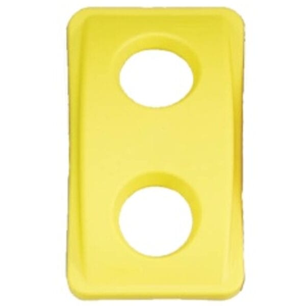 4828 pokrywa do pojemnika rubbermaid slim jim zolta