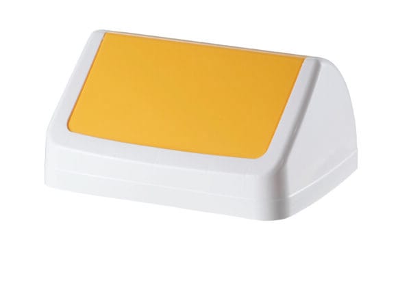 Kosz pojemnik na śmieci do segregacji odpadów - żółty 25L 1 5045 4 1