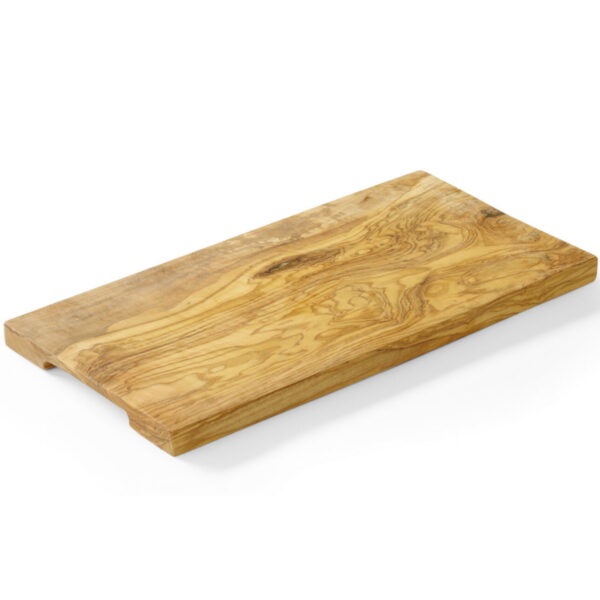 Deska do serwowania z drewna oliwnego prostokątna 350 x 150 x 18 mm - Hendi 505182 2 505182 2