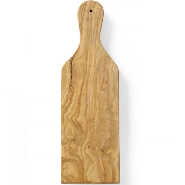 Deska do serwowania z drewna oliwnego z uchwytem 350 x 120 x 18 mm - Hendi 505243 1 505243 1