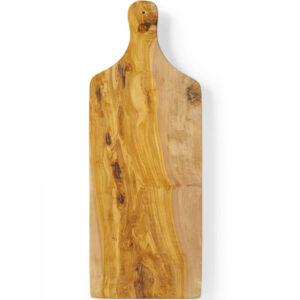 Deska do serwowania z drewna oliwnego z uchwytem 600 x 200 x 18 mm - Hendi 505267 4 Deska do serwowania z drewna oliwnego z uchwytem 600 x 200 x 18 mm - Hendi 505267 - obrazek 2