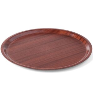 Taca kelnerska drewniana antypoślizgowa - okrągła śr. 38cm 5 Taca kelnerska drewniana antypoślizgowa - okrągła śr. 38cm - obrazek 3