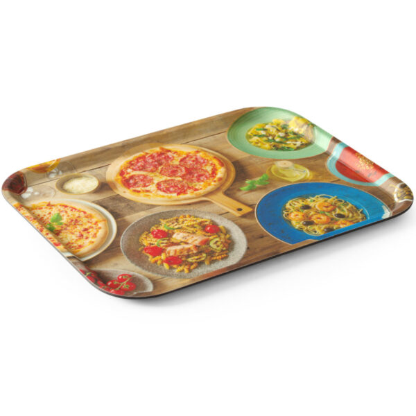 Taca antypoślizgowa do serwowania tasty pizza pasta 330 x 430 mm - Hendi 508015 1 508015 1