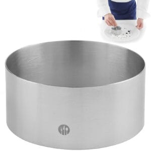 Pierścień kucharski cukierniczy do ciast potraw śr.80x(H)45mm Hendi 512142 4 Pierścień kucharski cukierniczy do ciast potraw śr.80x(H)45mm Hendi 512142 - obrazek 1