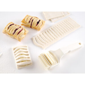 Rolka tnąca wałek do nacinania ciasta w paski Kitchen Line 80x210mm - HENDI 515068 5 Rolka tnąca wałek do nacinania ciasta w paski Kitchen Line 80x210mm - HENDI 515068 - obrazek 3