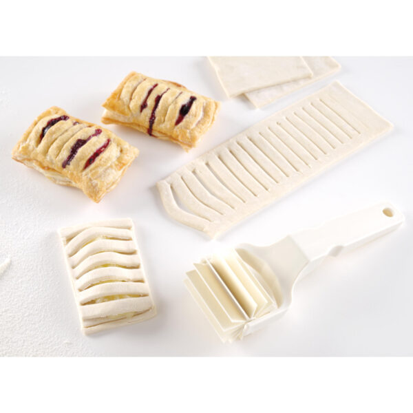 Rolka tnąca wałek do nacinania ciasta w paski Kitchen Line 80x210mm - HENDI 515068 2 515068 2
