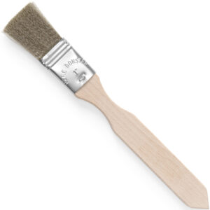 Pędzelek kuchenny do smarowania włosie druciane nierdzewne wąski 25x200mm - HENDI 515389 1 Pędzelek kuchenny do smarowania włosie druciane nierdzewne wąski 25x200mm - HENDI 515389 - obrazek 1