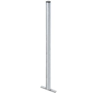 Słupek stalowy do zamocowania kosza i zasobnika na torebki 150cm 2 Słupek stalowy do zamocowania kosza i zasobnika na torebki 150cm - obrazek 1