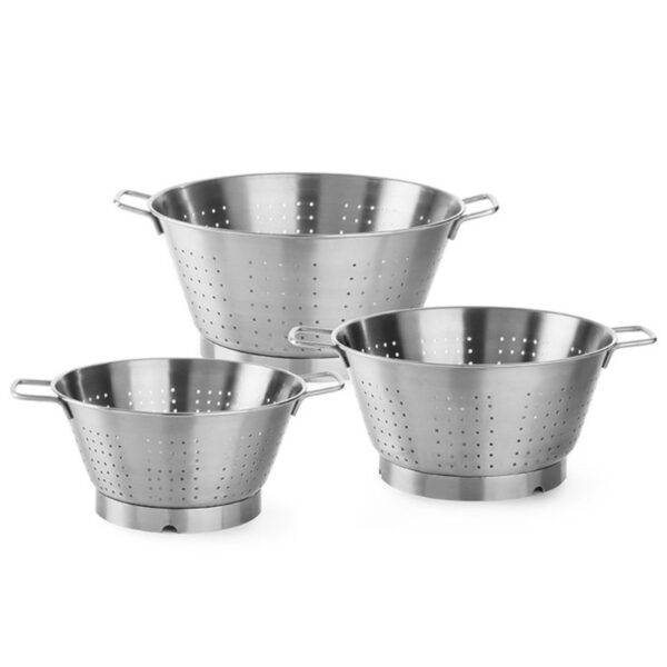 Wanna cedzakowa stalowa durszlak Profi Line śr. 320mm - HENDI 535509 3 535509 3