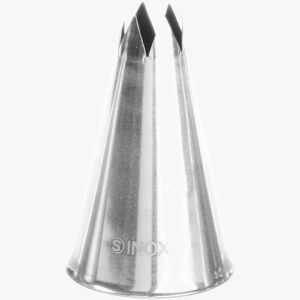 Końcówka tylka gwiazdka do rękawów worków cukierniczych stalowa śr. 9mm - HENDI 551271 1 Końcówka tylka gwiazdka do rękawów worków cukierniczych stalowa śr. 9mm - HENDI 551271 - obrazek 1