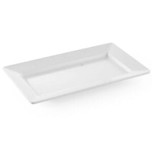 Półmisek z melaminy prostokątny 36x20.5cm wys. 3.8cm biały - Hendi 561508 2 Półmisek z melaminy prostokątny 36x20.5cm wys. 3.8cm biały - Hendi 561508 - obrazek 1